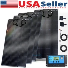 100W 200W 400W Watt 12V Solar Panel Mono HighEfficiency PV for Sunshed