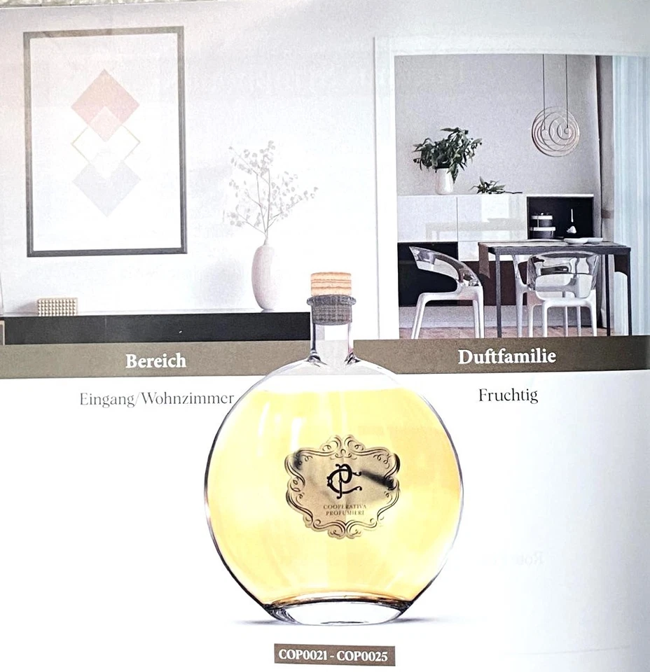 Cooperativa Profumieri Raumduft Diffuser Red Fruit Heart Geschenkidee  200 ml - Bild 4 von 4