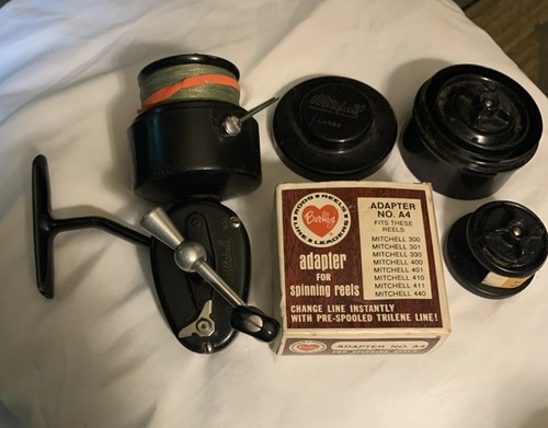 VINTAGE MOULINET MITCHELL 301 GAUCHER MOULINELLO REEL CARRETE MADE IN