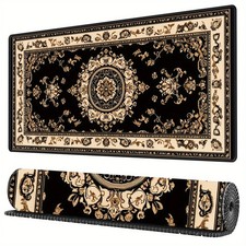 XL Persian Carpet Pattern Mouse Pad - 31.5 x 11.8 inches Extended Large Gaming