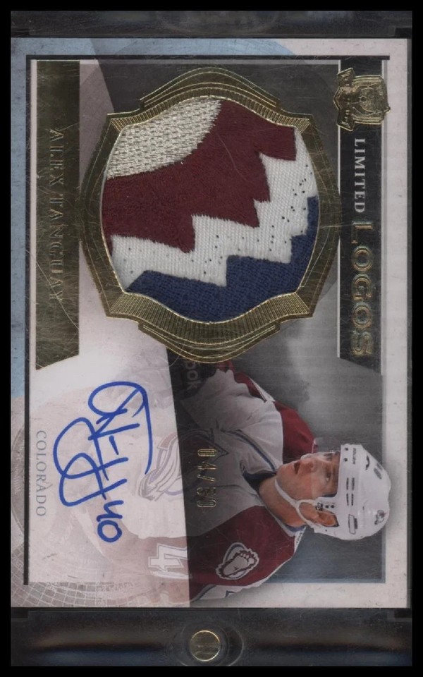 2013-14 Upper Deck The Cup Limited Logos Alex Tanguay #/50 AU #LL-AT
