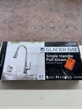 Glacier Bay McKenna 1-Handle Pull Down Sprayer Kitchen Faucet in STAINLESS STEEL