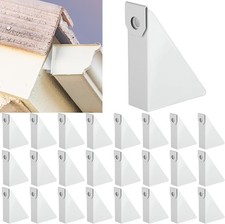 25pcs Aluminum Gutter Wedges for 5-inch K-Style Gutters, Levels Rain Gutters on