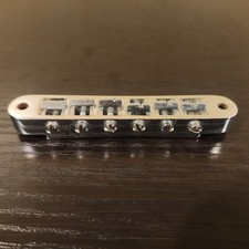 Gibson Schaller Tune-O-Matic ABR Bridge - Chrome - Made in Germany Vintage 75mm