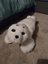 Maruei Mental Seal Type Robot Paro Animal Therapy White from Japan NEW