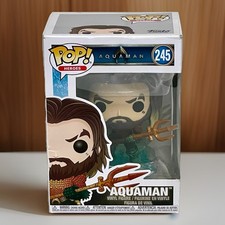 Funko Pop! Aquaman #245 (DC Comics) Collectible Vinyl Figure NIOB