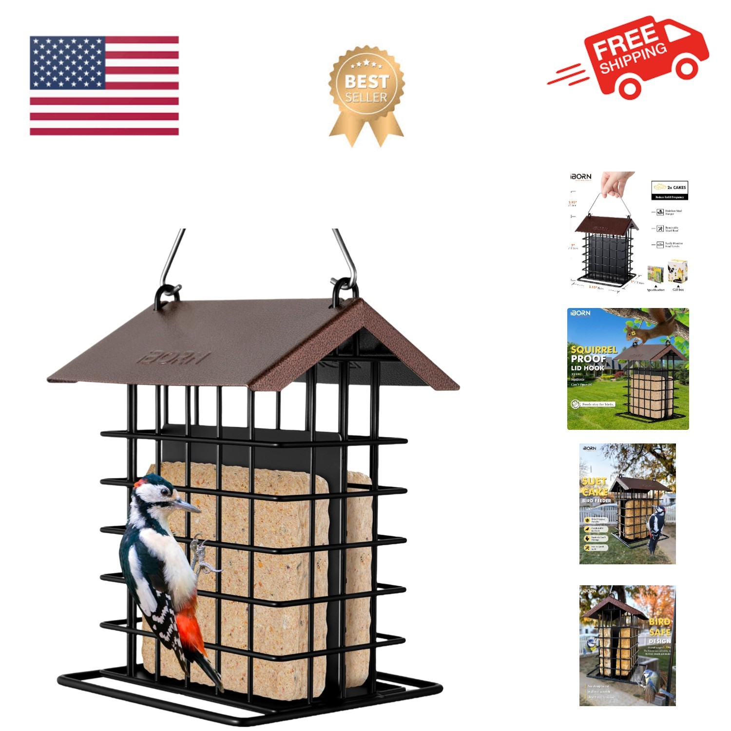 For Outside Hanging,suet Bird Feeders For Outdoors,suet Hold