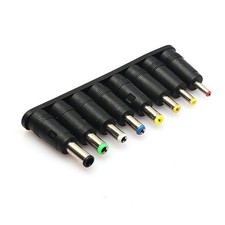 8pcs Set Charger Adapter AC DC Power For Computers For Laptops For Notebook