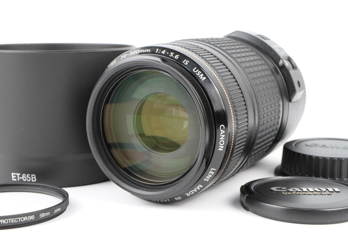 Canon EF 70-300mm f/4-5.6 IS USM Zoom Lens From Japan [Near Mint