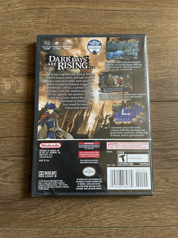 Fire Emblem: Path of Radiance (GameCube, 2005) New Factory Sealed Fast Ship! - Image 2 of 4