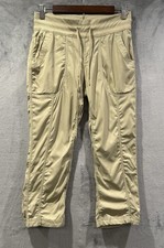 North Face Aphrodite Capri 2.0 Small Khaki Stretch Hiking Outdoor NF0A2U06