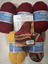 Herrschners  Spiced Ripple Throw Afghan Kit