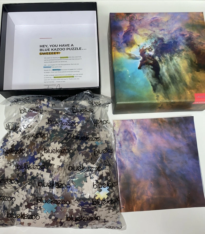 Rompecabezas Blue Kazoo Lagoon 1000 piezas 20x30 - NUEVO Bluekazoo Foto 4 de 4