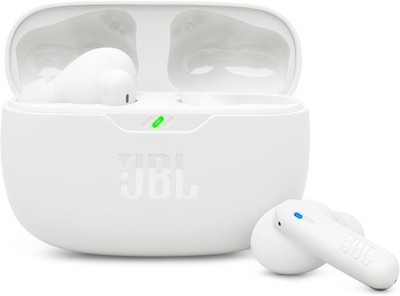 JBL Wave Beam 2 True Wireless ANC Bluetooth In-Ear Kopfhörer IP54 Weiß