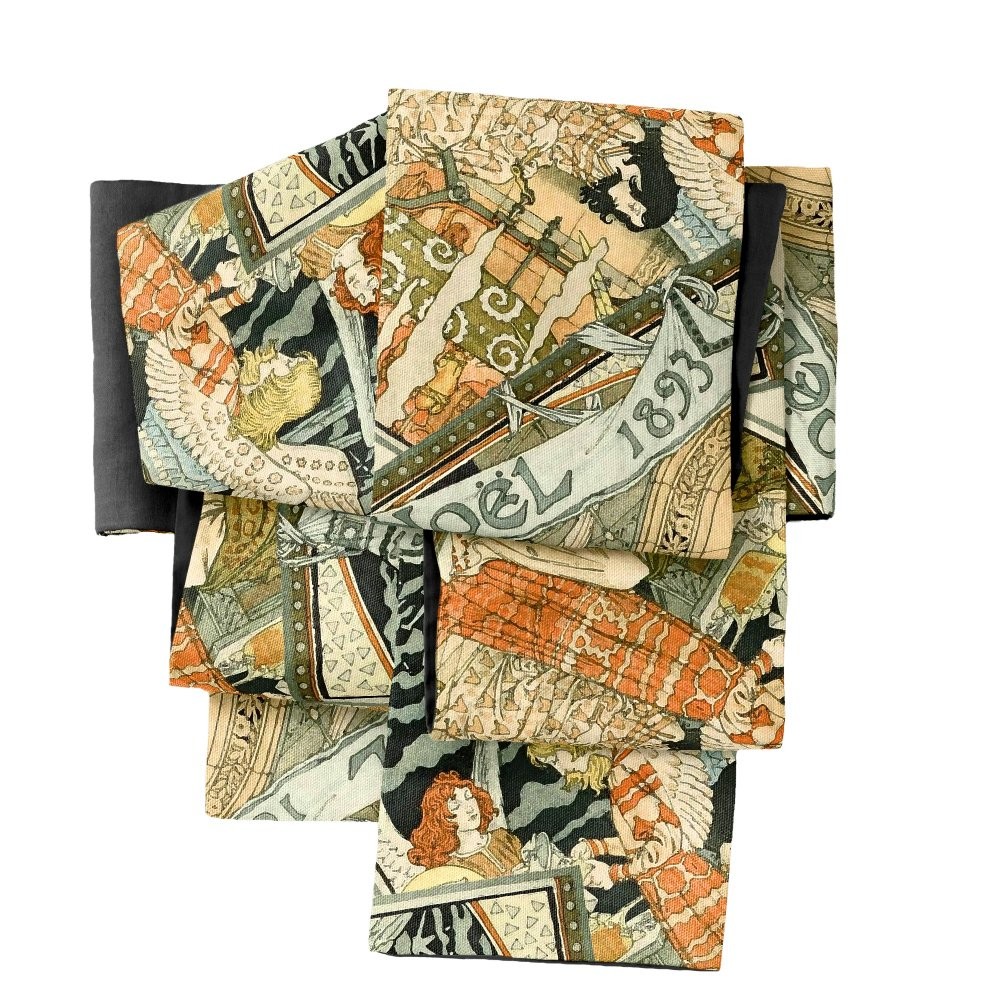 Hanhaba Obi (Half-Width Kimono Sash) FU101206
