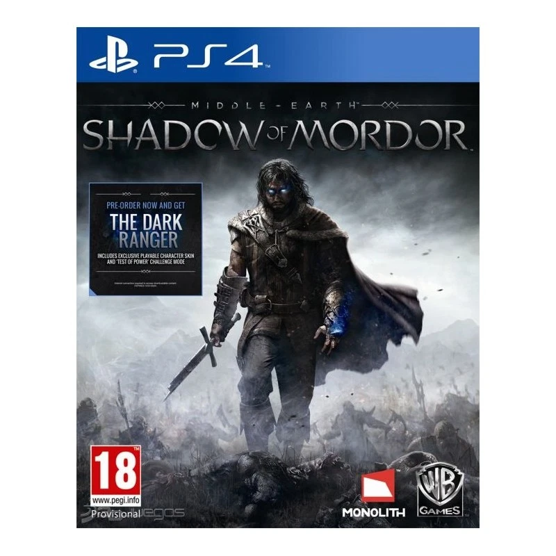 JUEGO PS4 LA TIERRA MEDIA SOMBRAS DE MORDOR PS4 20391309