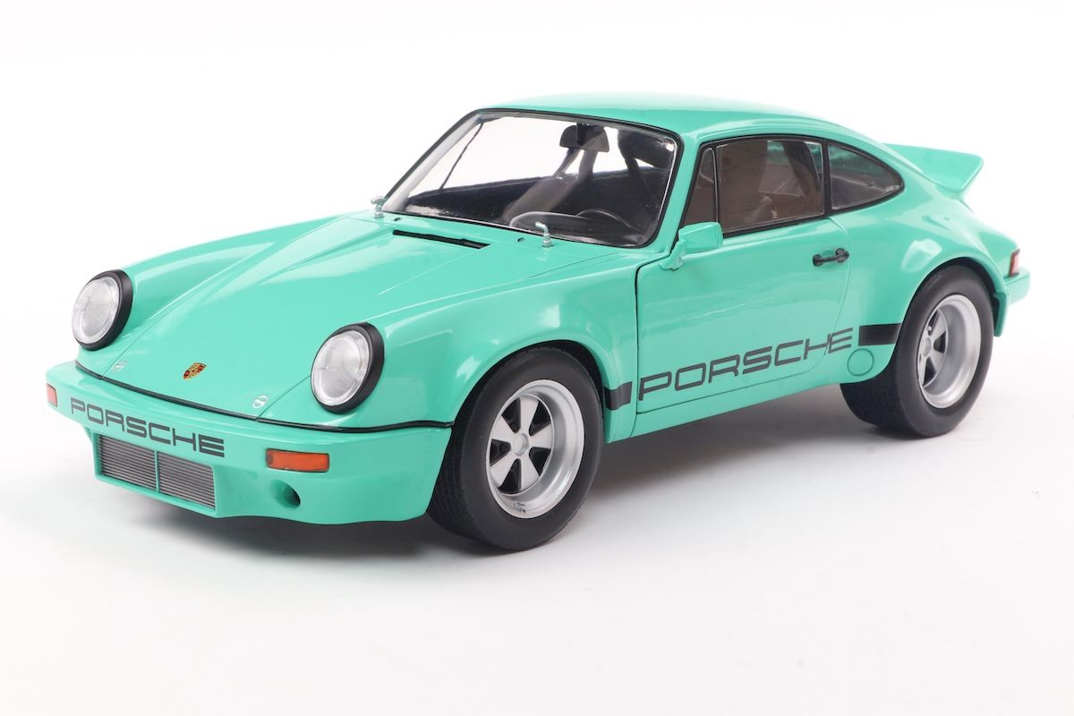 SOLIDO S1810705 1:18 PORSCHE 911 IROC MINT GREEN 1974
