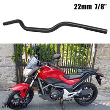 Motorcycle 7/8'' 22mm Drag Bar Handlebars Black For Honda NC700S NC700X CB750K