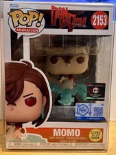 Funko Pop! DanDaDan MOMO #2153 Glows Chalice CC EX Funko SE W/Protector