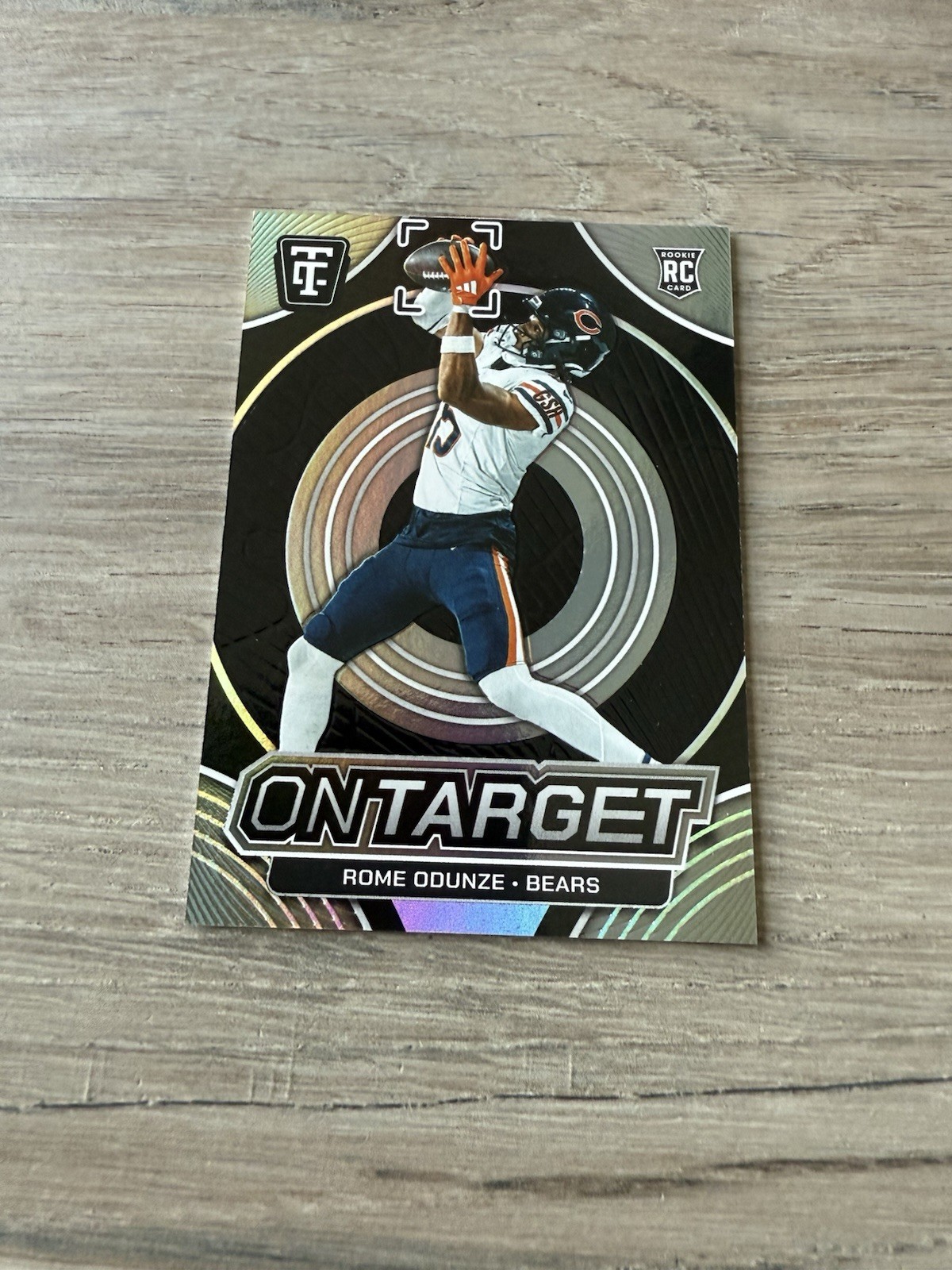 Rome Odunze Panini Totally Certified on Target #1 Base