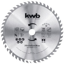 kwb  593159 Kreiss&auml;geblatt 315 x 30 mm  1 St.