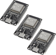 3PCS Type C 30Pins CP2102 ESP-WROOM-32 ESP32 ESP-32S Development Board 2.4Ghz Du