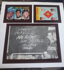 Sandy Koufax Photo and Cards. Suitable for Framing 10×10.