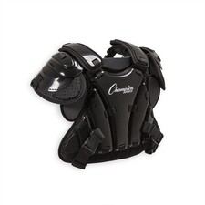 Champion Sports Umpire Chest Protector 16" - Baseball Softball Armor Style Black