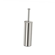 1482 Slender Toilet Brush Holder 15"H Satin Nickel Latitude II