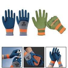 2Pcs Work Gloves Wear Resistant Reusable Hand Protection Multifunctional Non