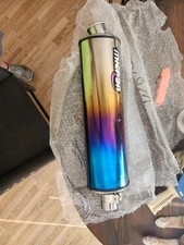 Micron Exhaust Titanium Scorched Muffler