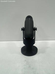 SoundTech Desktop Microphone Black Adjustable Echo Volume Controls 