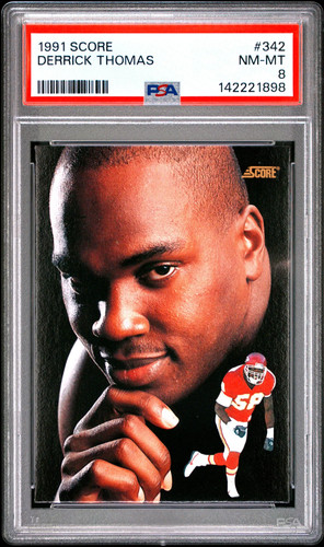1991 Score Derrick Thomas #342 card