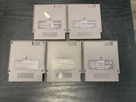 Super Mario Bros 1 2 3 Trilogy Nintendo NES - Lot 5 Games Cleaned Tested Working