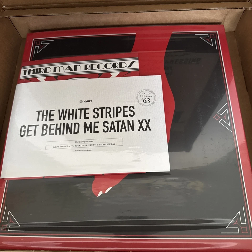 THE WHITE STRIPES - GET BEHIND ME SATAN XX - THIRD MAN VAULT #63 - New/Unplayed Foto 2 de 4