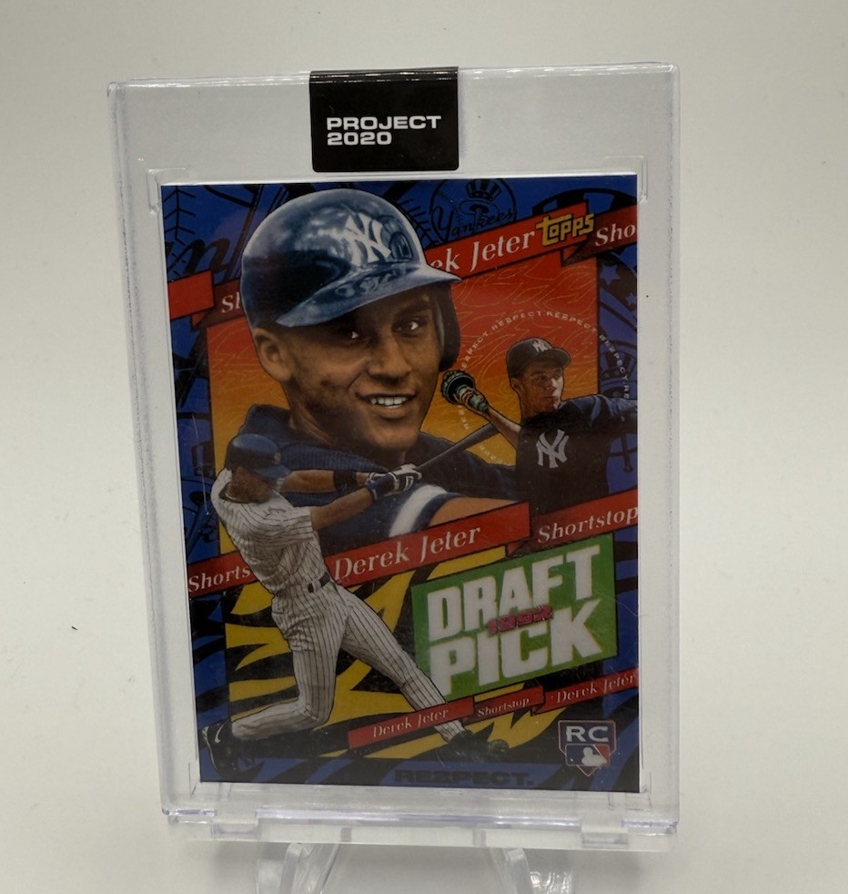 DEREK JETER TOPPS PROJECT 2020 CARD #200 TYSON BECK #93 1992 YANKEES DRAFT PICK