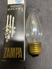 ZAMPA POINT ELEGANCE 60 WATT RAINBOW FINISH STANDARD BASE 25 PCS MADE IN BELGIUM