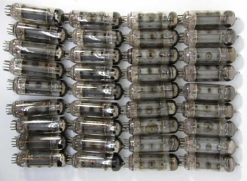 8 pcs MATCHED SET  x  6P14P USSR vintage tubes ~ EL84  / 6BQ5  = DDP