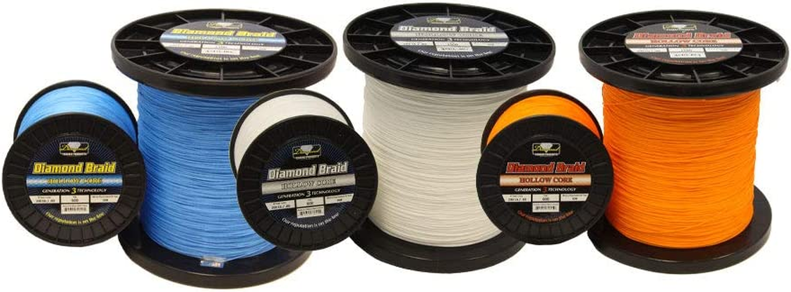 Diamond Braid Generation III Fishing Line Hollow Core eBay