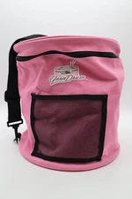 ArtBin 6806SA Yarn Drum, Portable Knitting & Crochet Storage, Poly Canvas, Pink