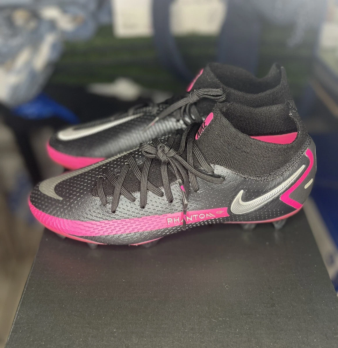 Las mejores ofertas en Nike Phantom GT Elite DF FG Black Pink