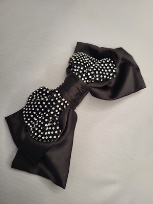 ZARA Bow Hair Clip ORGANZA BOW HAIR CLIP - Black | ZARA Cambodia main image 3