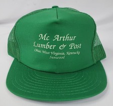 Vtg Deadstock snapback trucker hat louisville manufacturing co made in usa