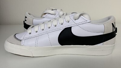 Nike Blazer Low '77 Jumbo White Black Sail Mens Sz 10