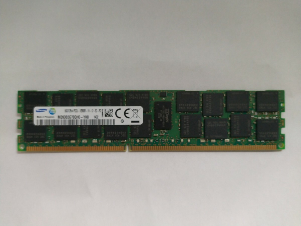 【中古】Samsung M393B2G70DB0-YK0 PC3L-12800R 16GB DDR3 2Rx4 ECC Server Memory Module RAM Samsung M393B2G70DB0 -yk0 16GB 2Rx4 PC3L-12800R DDR3-1600 Server