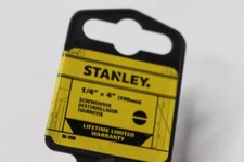 Stanley Straight Edge Tip Screwdriver 1/4" x 4" 66-090