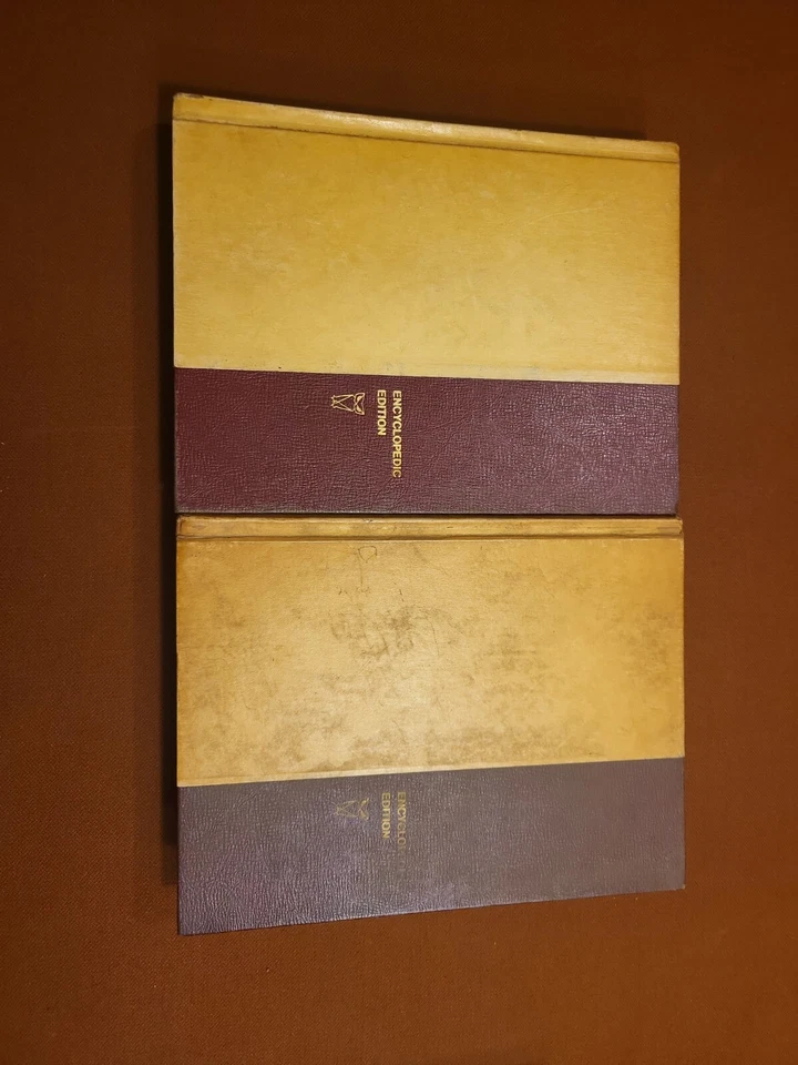 LARGE Webster's New International Dictionary of English Language  2 Volumes 1973 - Image 2 of 4