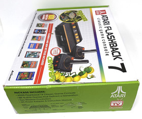 Atari Flashback 7 Classic Console with 101 Games, Controllers, Box, Tested