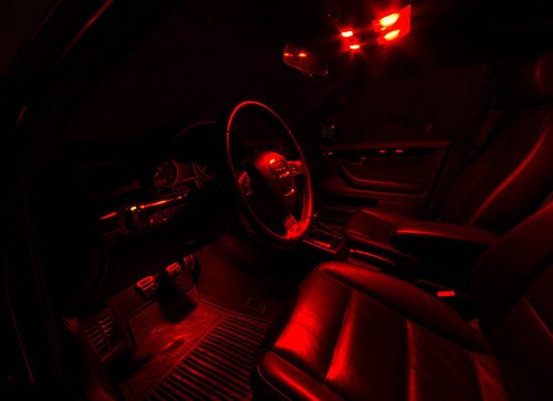 Fits 2013-2018 Subaru BR-Z BRZ RED Interior LED Light Accessories Package Kit 6x - Picture 10 of 11