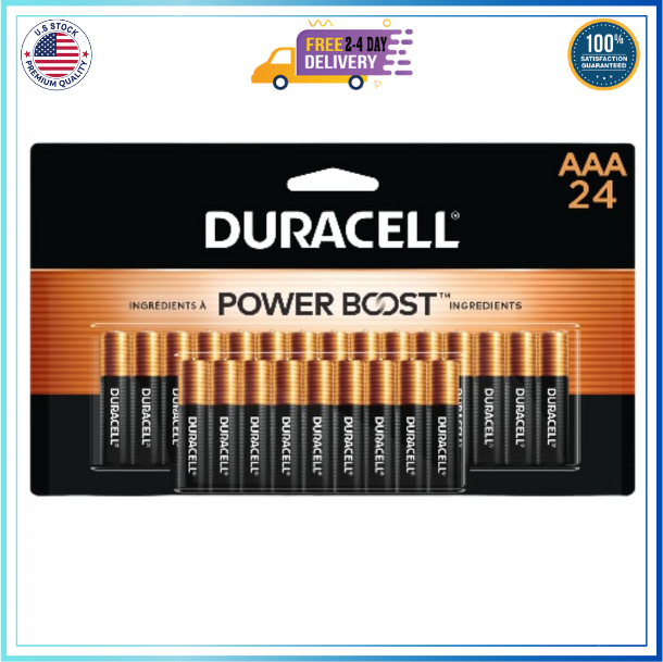 Coppertop AAA Batteries - 24 Pack with Power Boost Ingredients - Long-Lasting Al-image